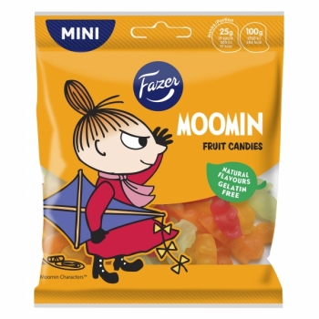 Fazer Moomin Fruit Sweets 80 g